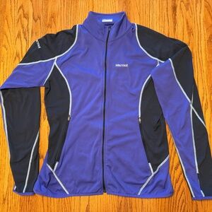 Marmot Two-Tone Blue and Black Jacket